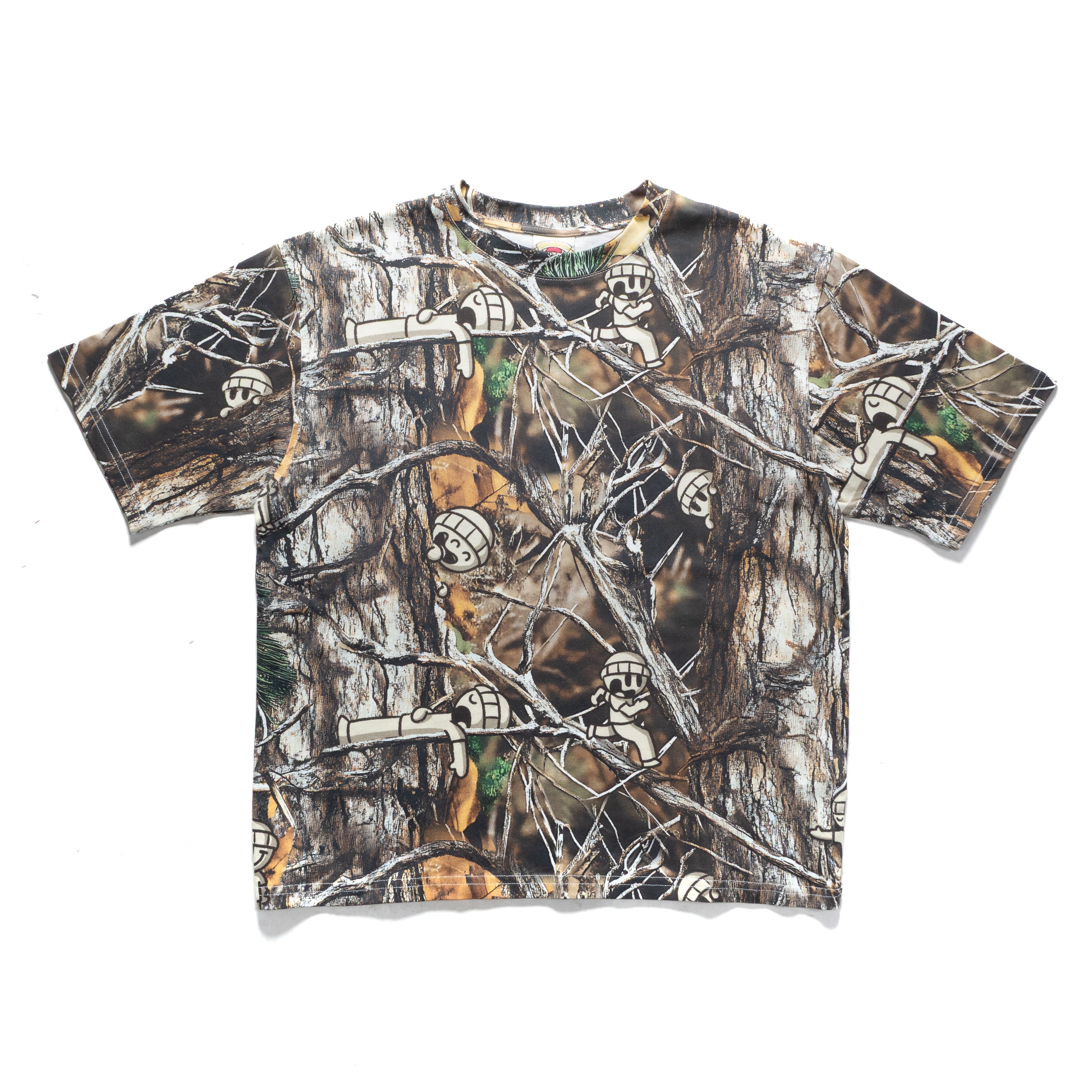 Tee-shirt camo homme Triple Sphere - Motif Forest Camo all-over - Édition limitée Supraw