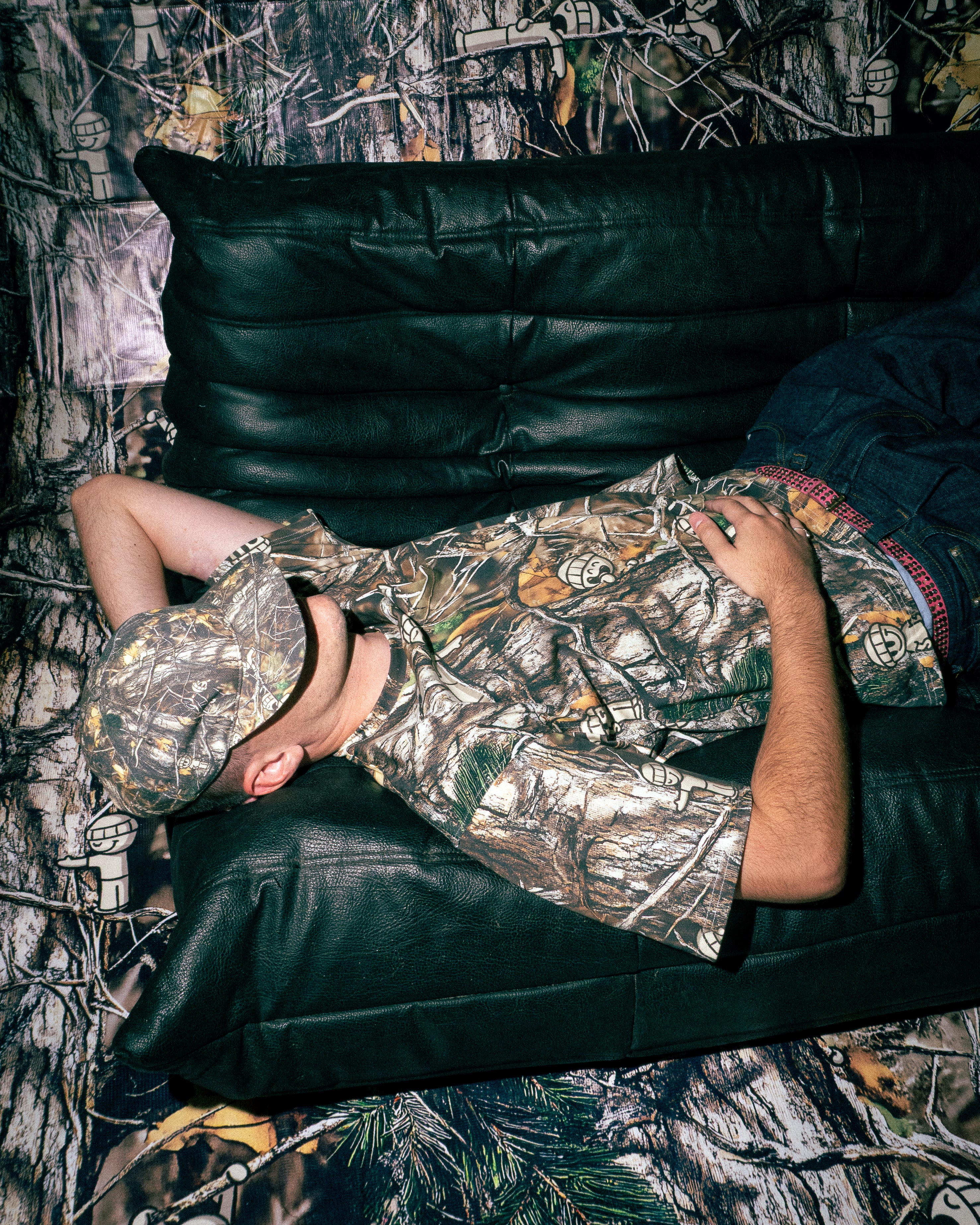 Forest Camo casquette streetwear - Cap imprimé all-over Supraw Paris - Coton premium français