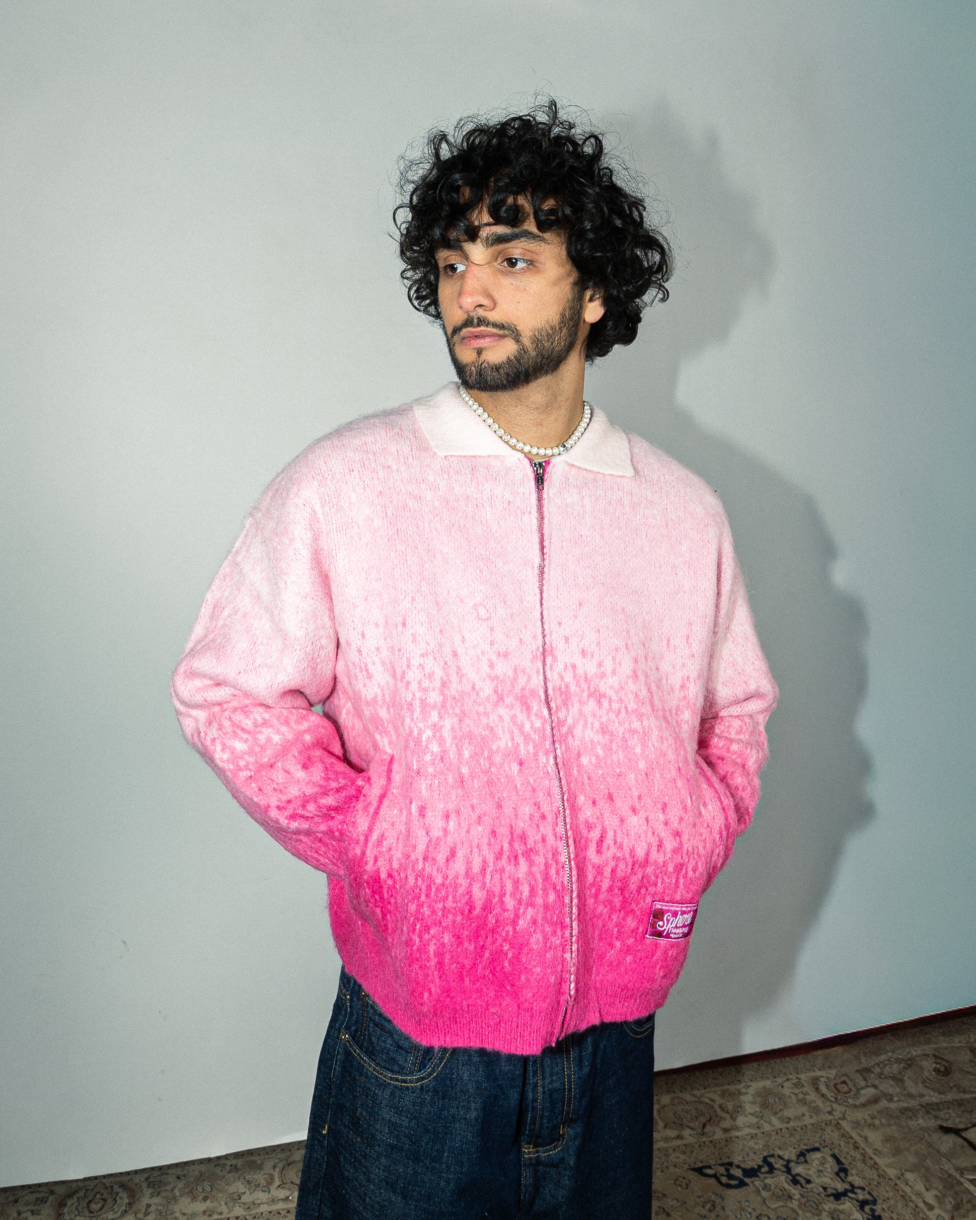 Framboise Mohair Work Jacket