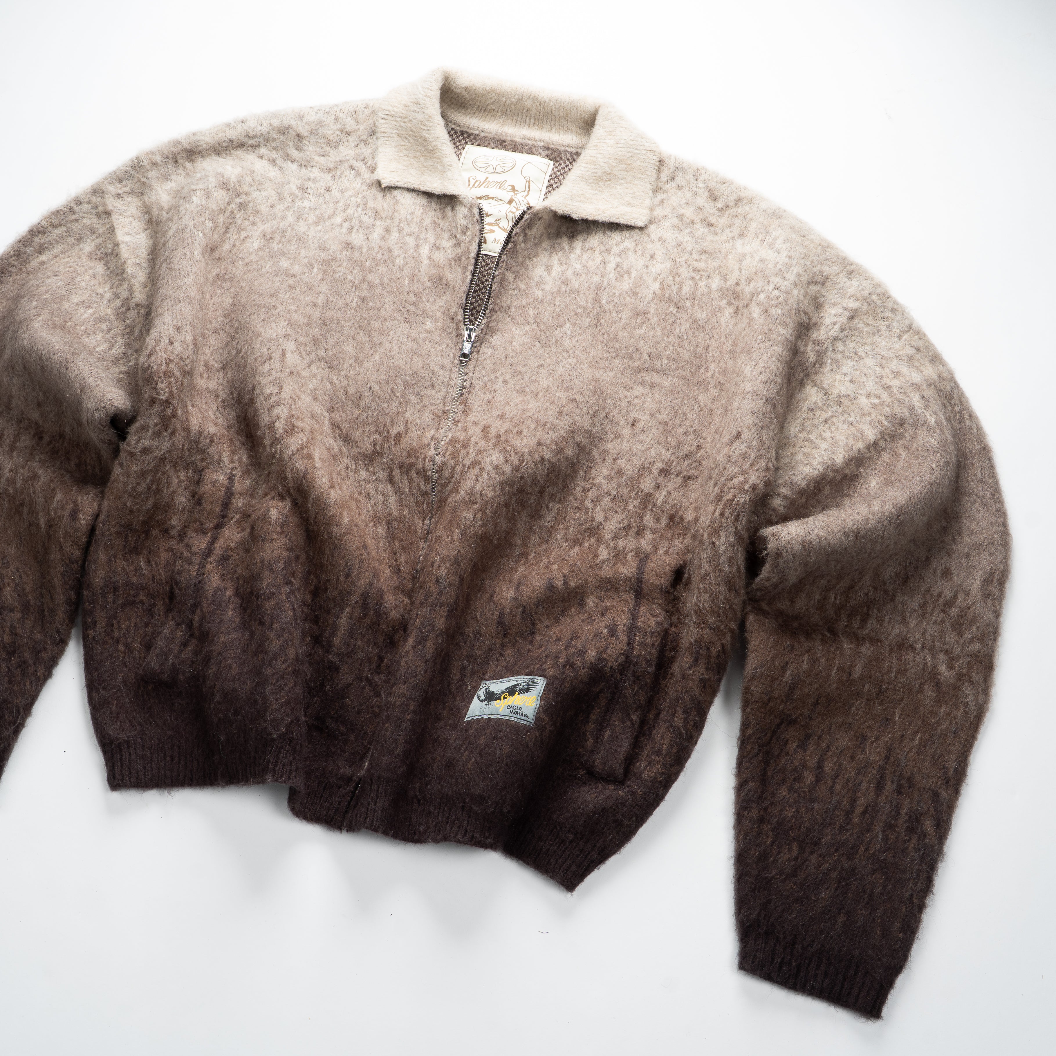 Raspberry Mohair Work Jacket