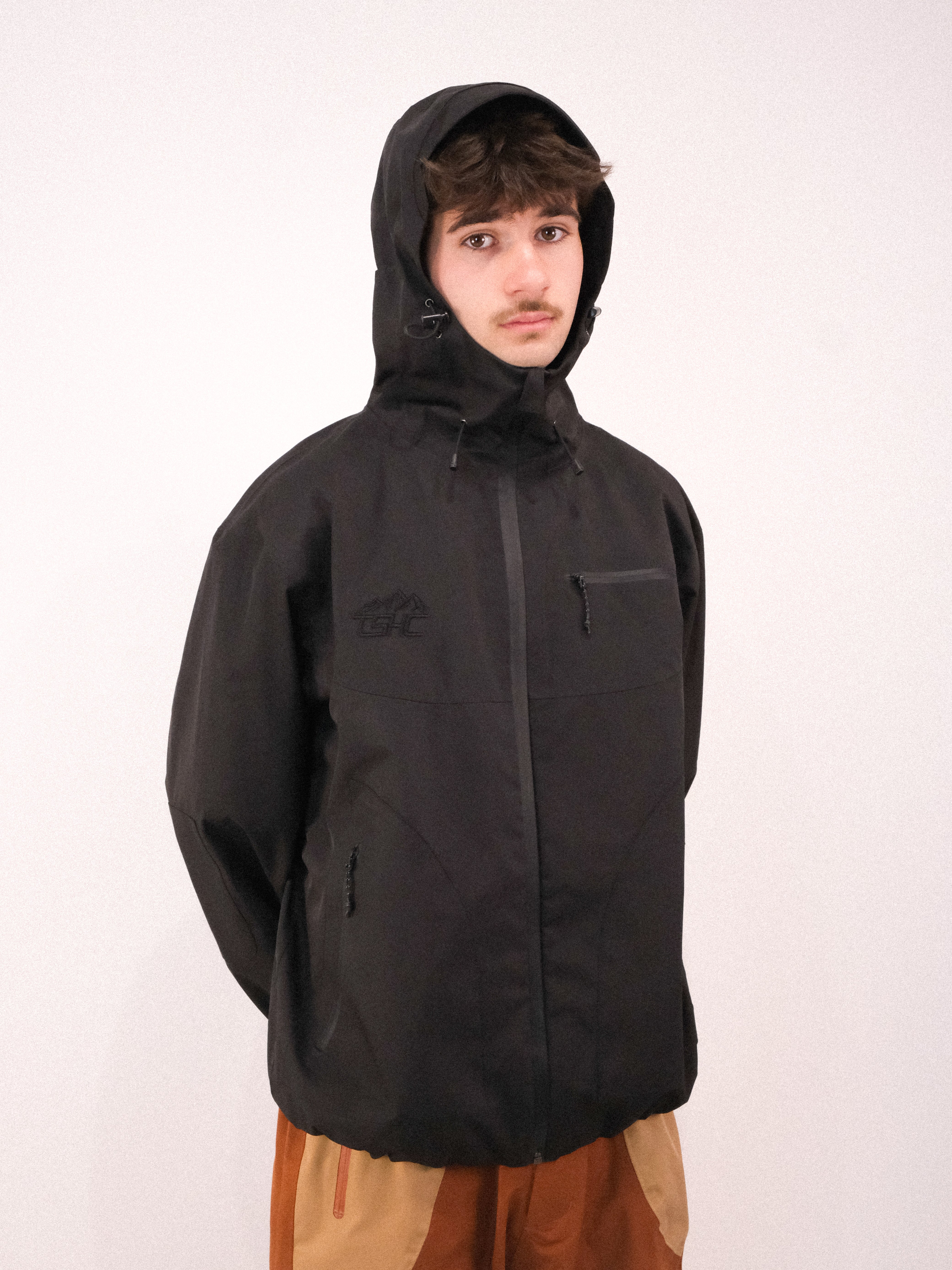 Water Resistant Black Jacket - TSHC