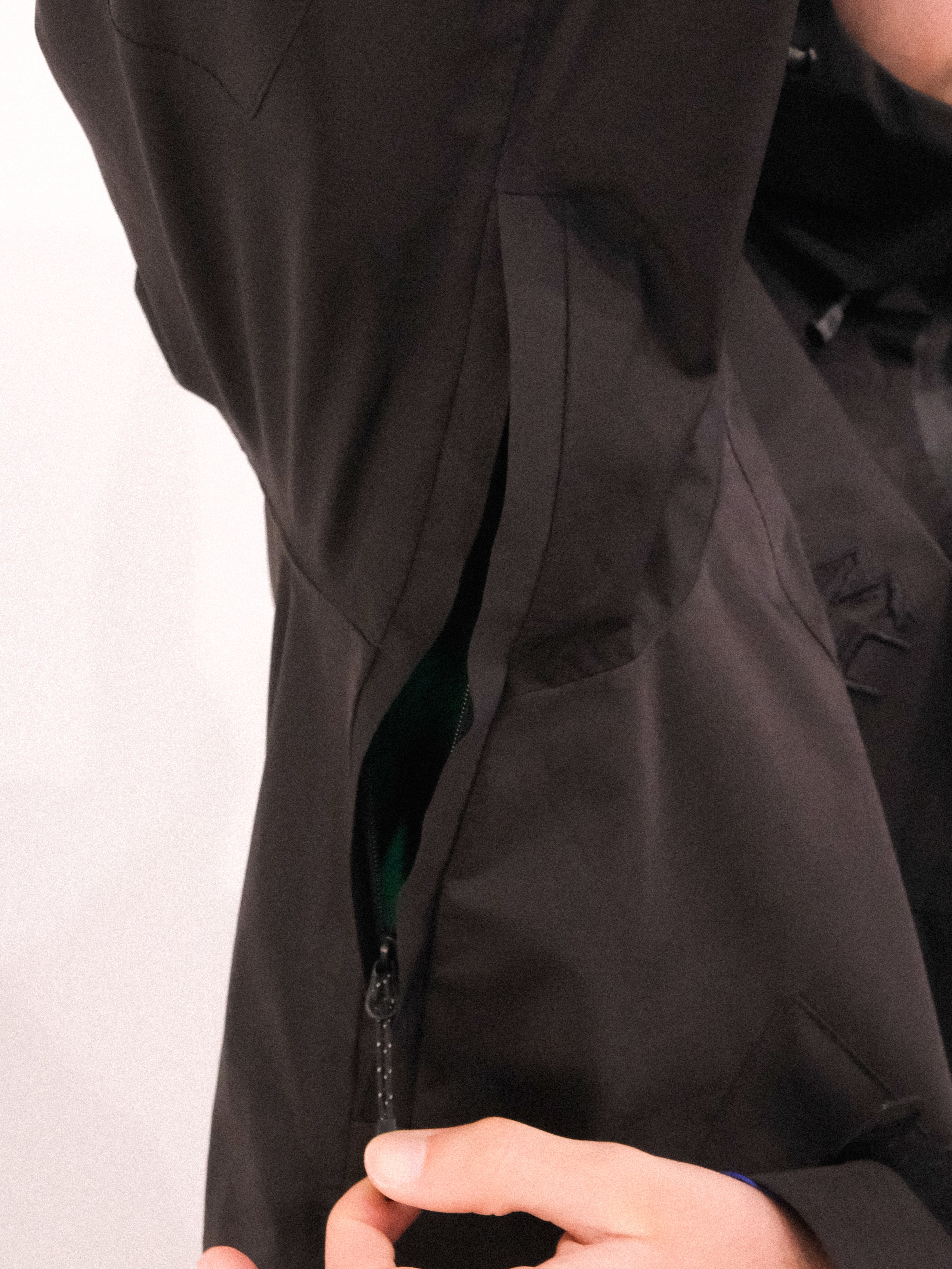 Water Resistant Black Jacket - TSHC
