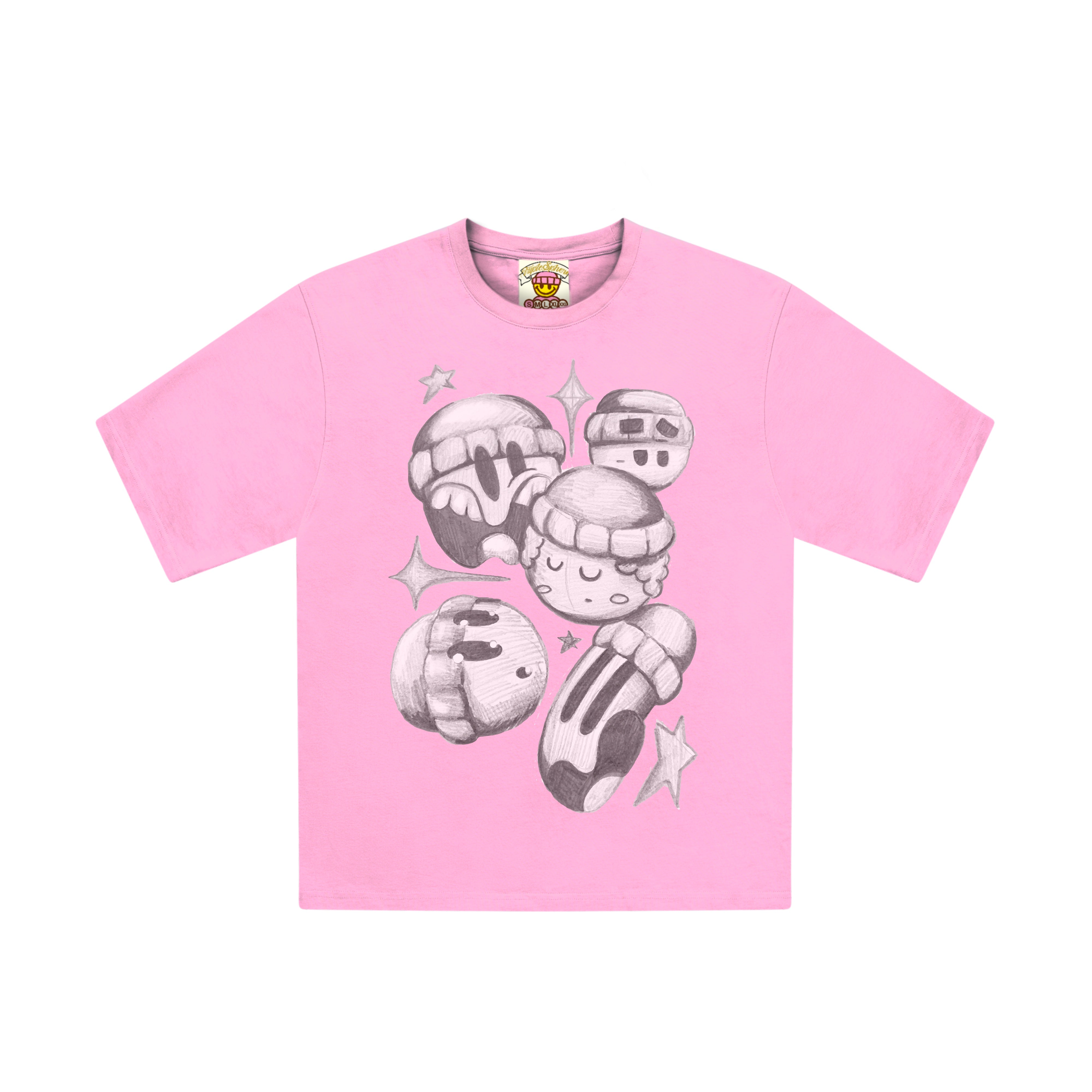 Sketch Pink Tee Shirt (PRÉCOMMANDES)
