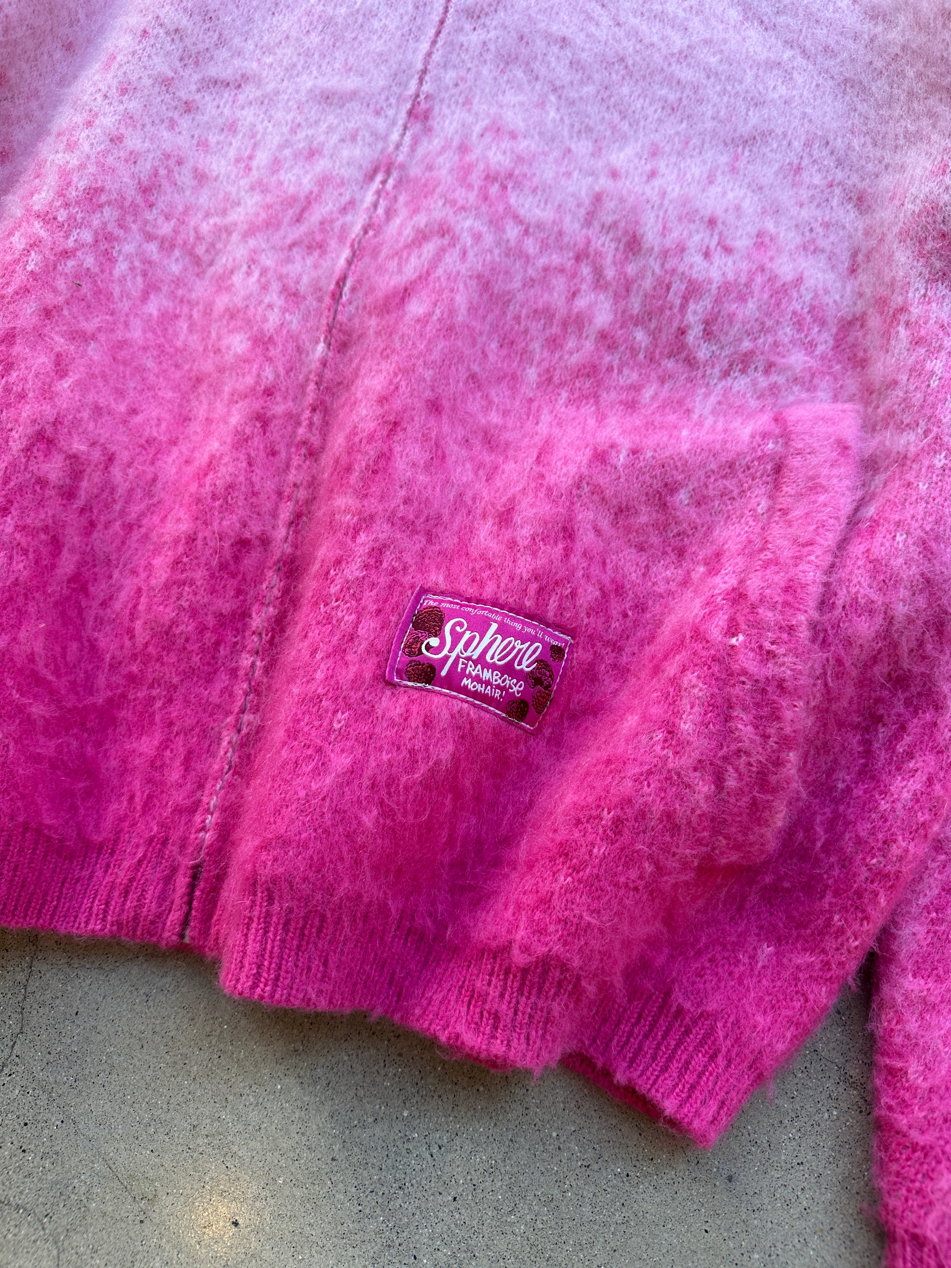 Framboise Mohair Work Jacket