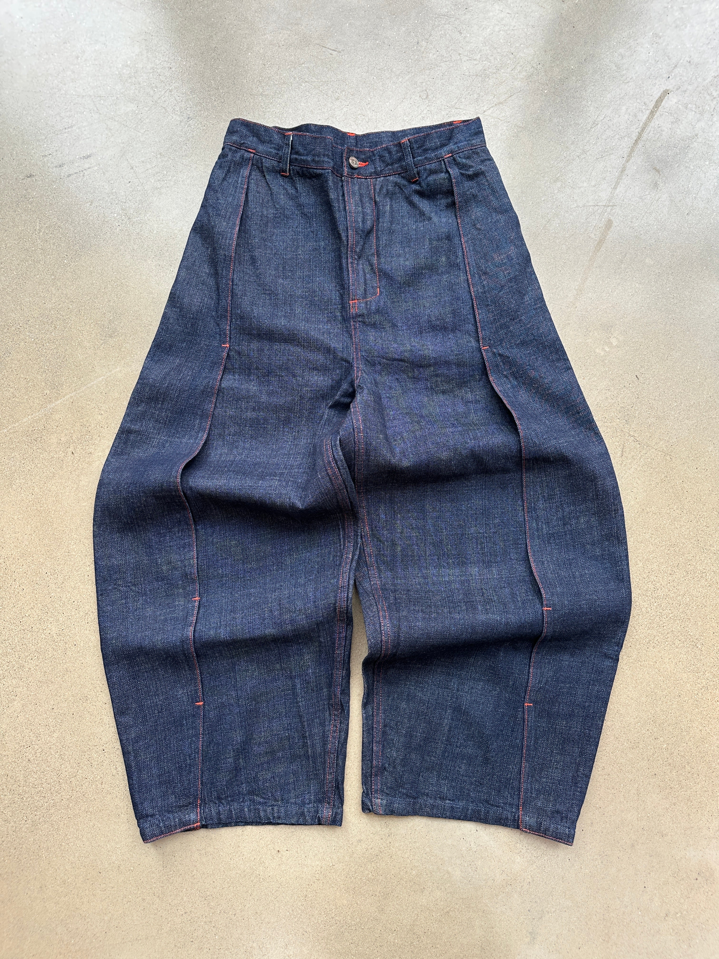 FOLDED DENIM PANT