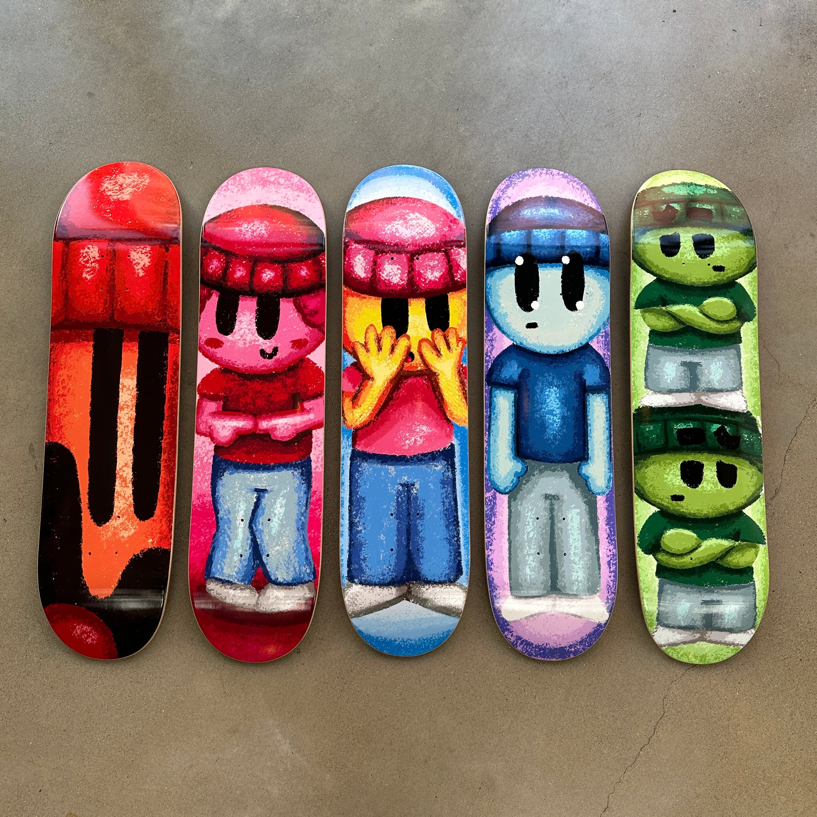 WILFRIED FAMILY SKATE DECK