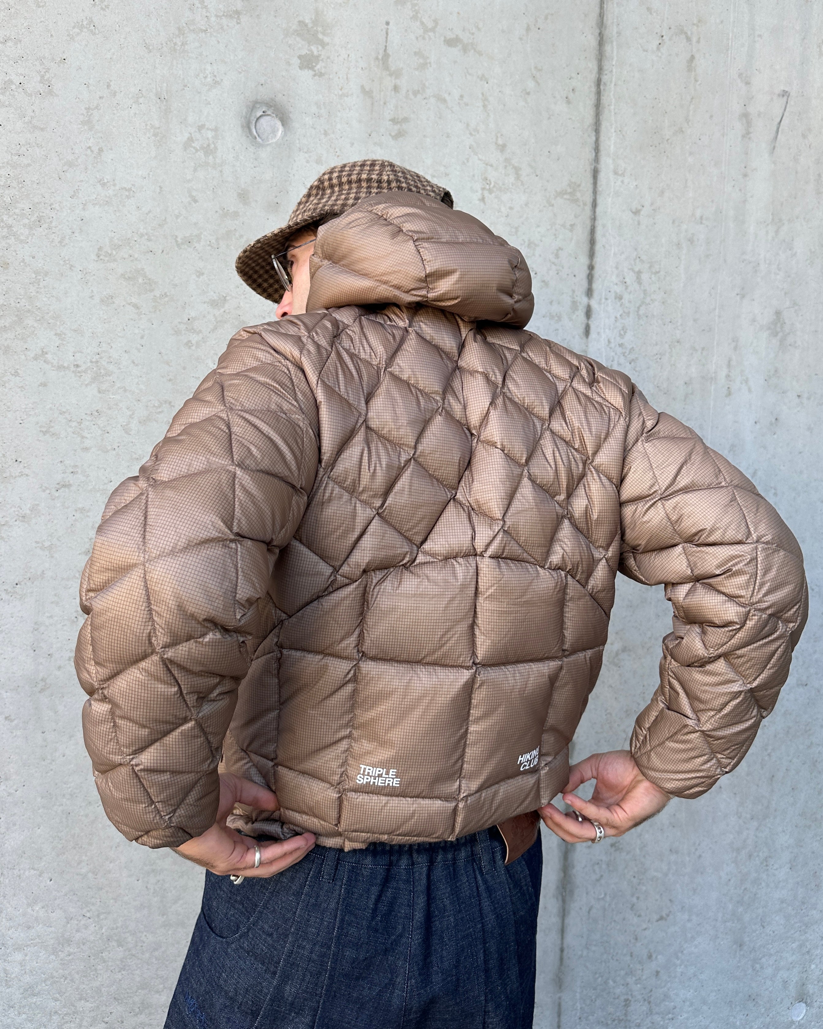 Rust Puffer Jacket - TSHC (preorders)