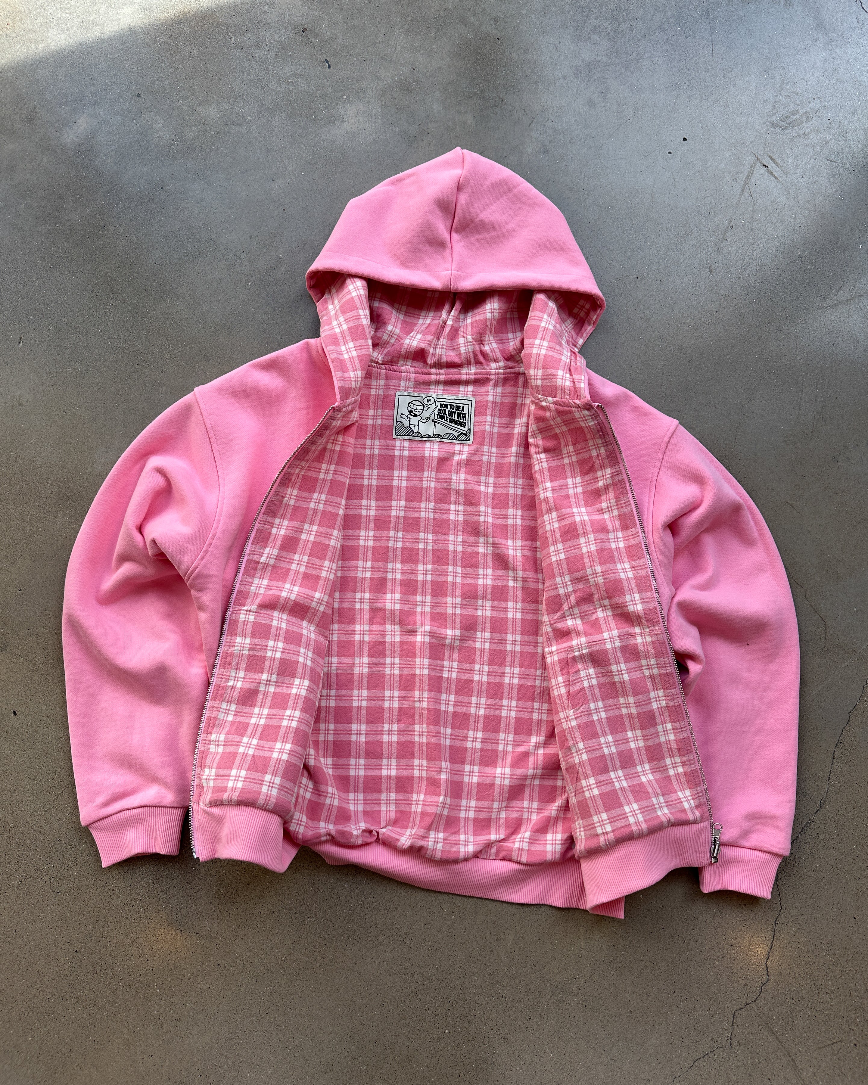 Pink Reversible Zip (PRÉCOMMANDES)