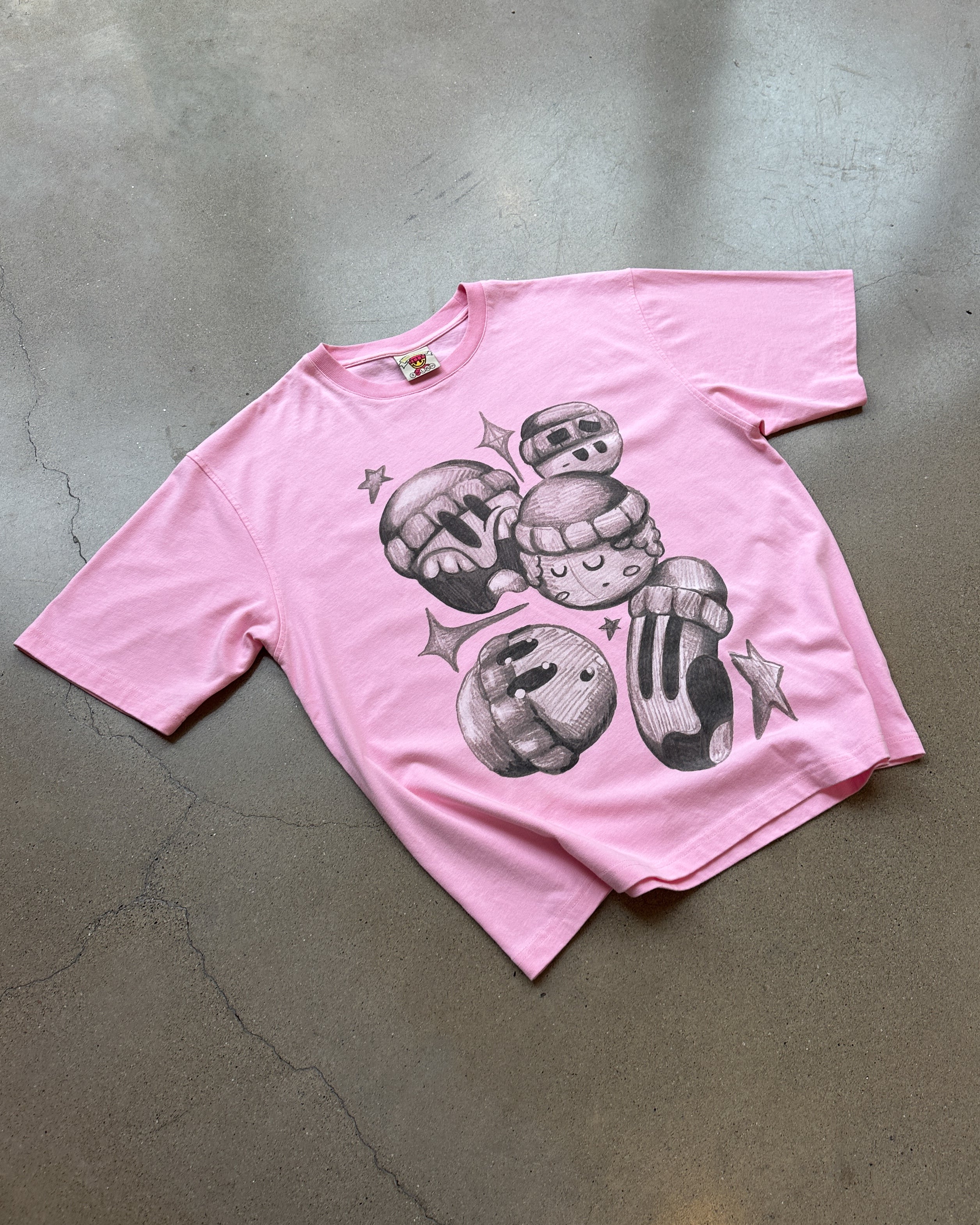 Sketch Pink Tee Shirt (PRÉCOMMANDES)