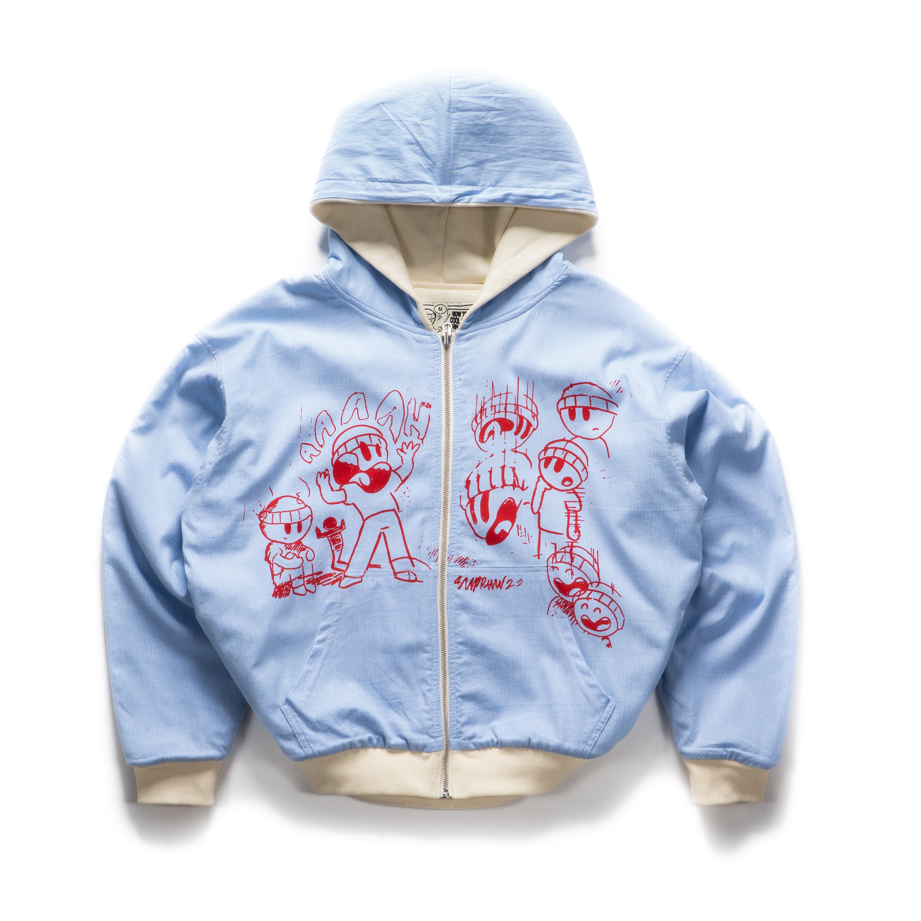 Stripped Reversible Zip (PRÉCOMMANDES)