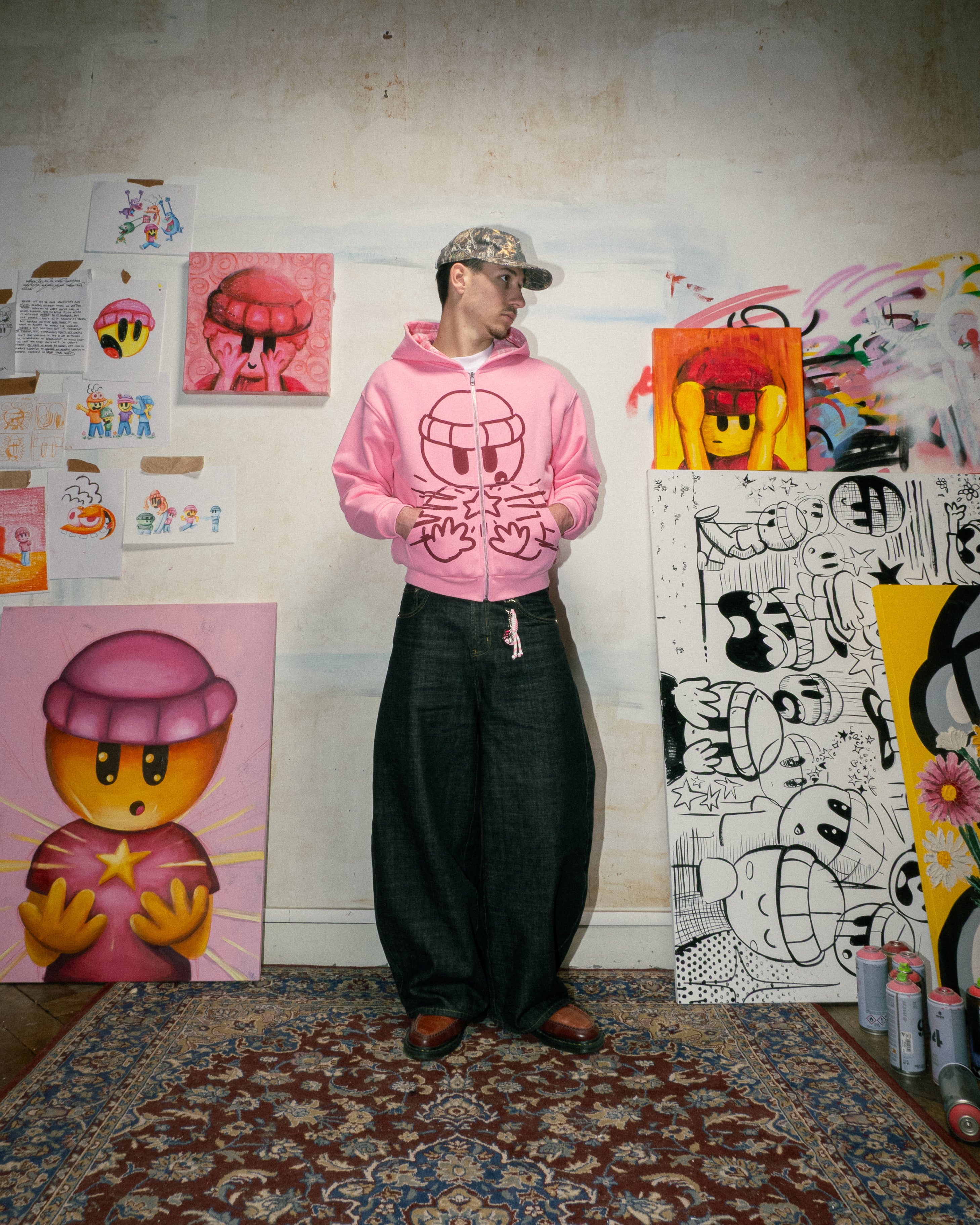 Pink Reversible Zip (PRÉCOMMANDES)