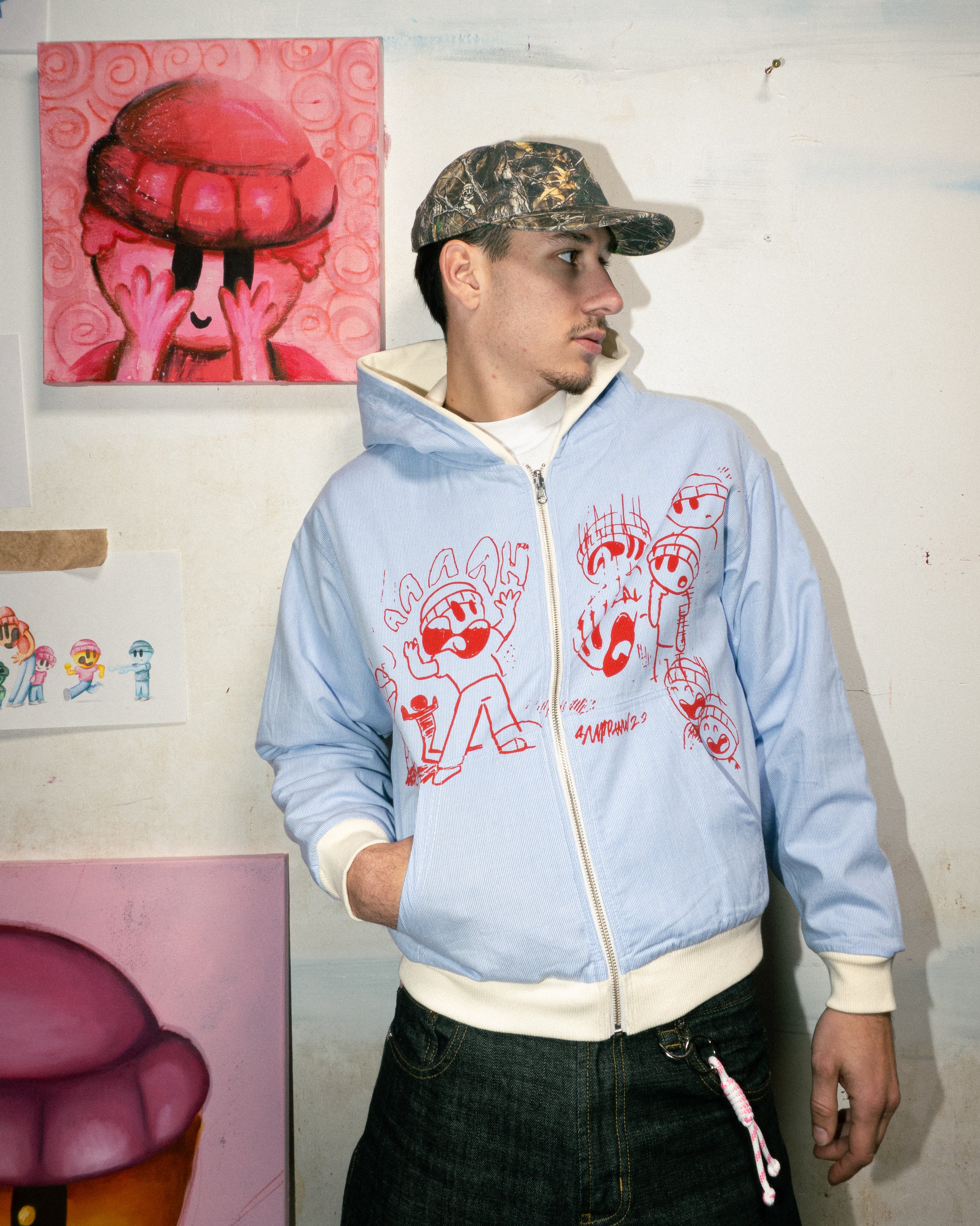 Stripped Reversible Zip (PRÉCOMMANDES)