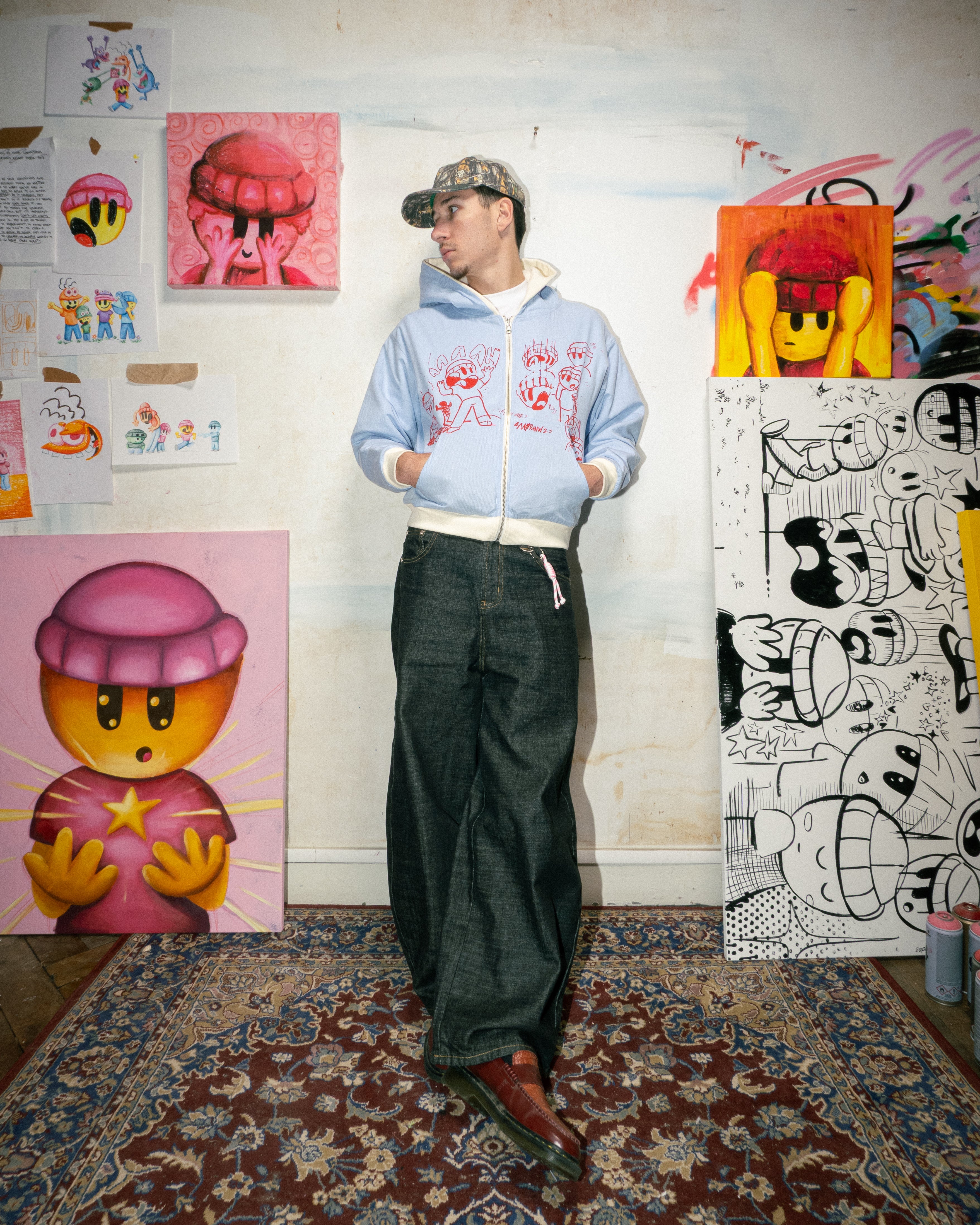 Stripped Reversible Zip (PRÉCOMMANDES)