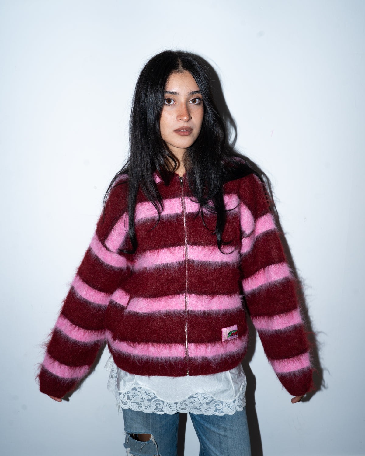 Cherry Fruit Mohair Jacket
