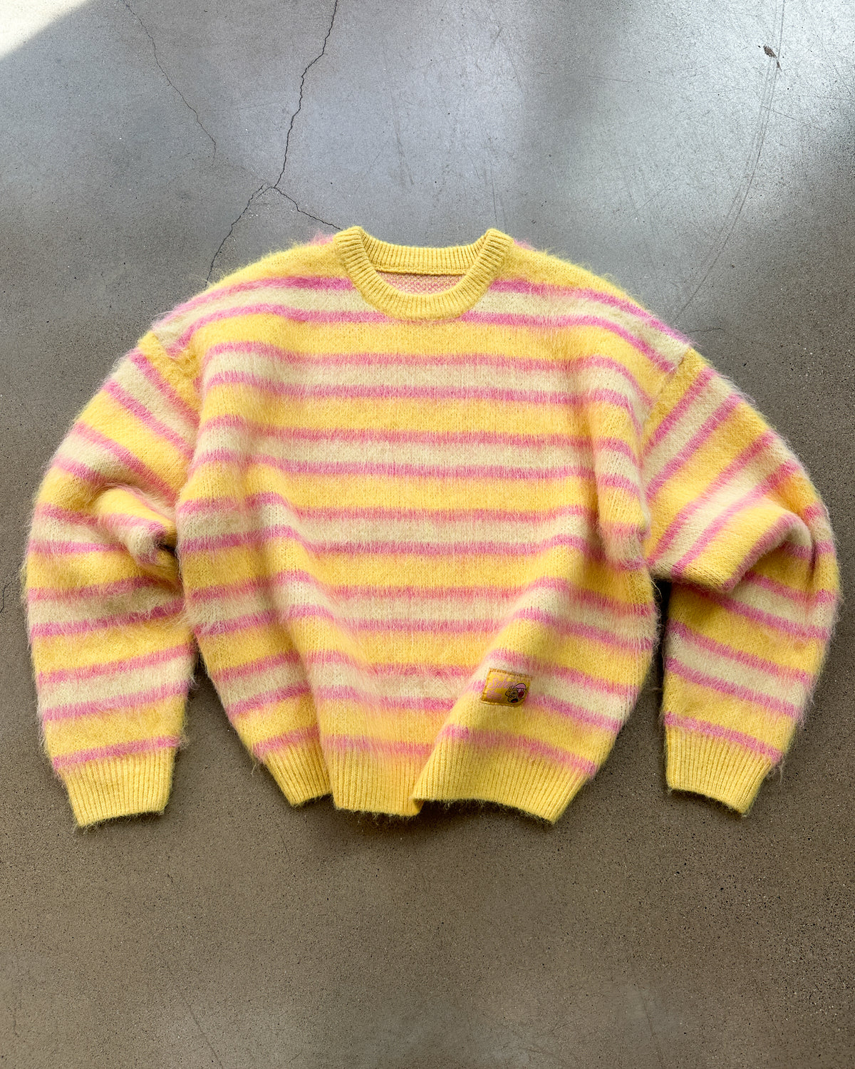 Citrus Fruit Mohair Sweater