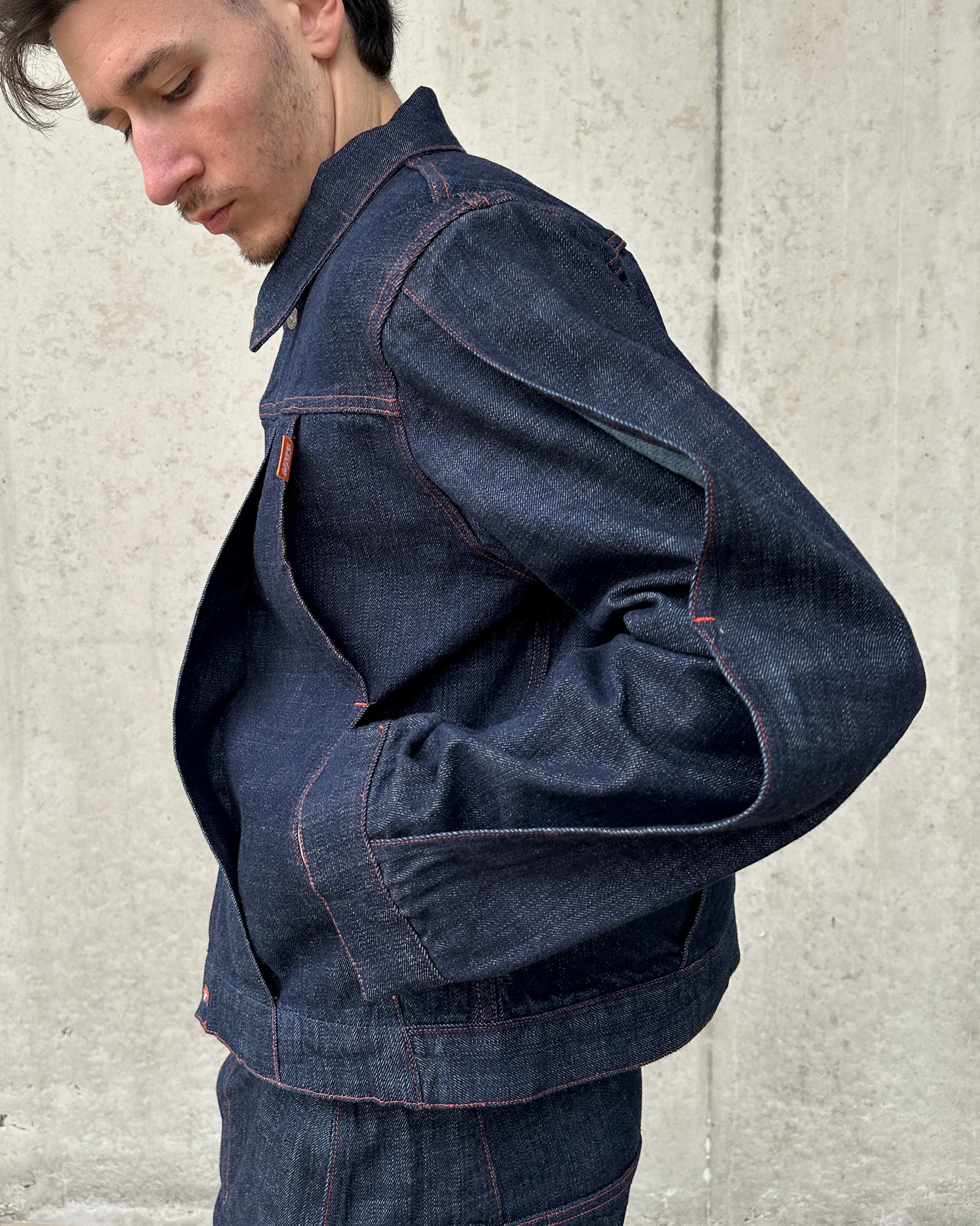 FOLD DENIM JACKET