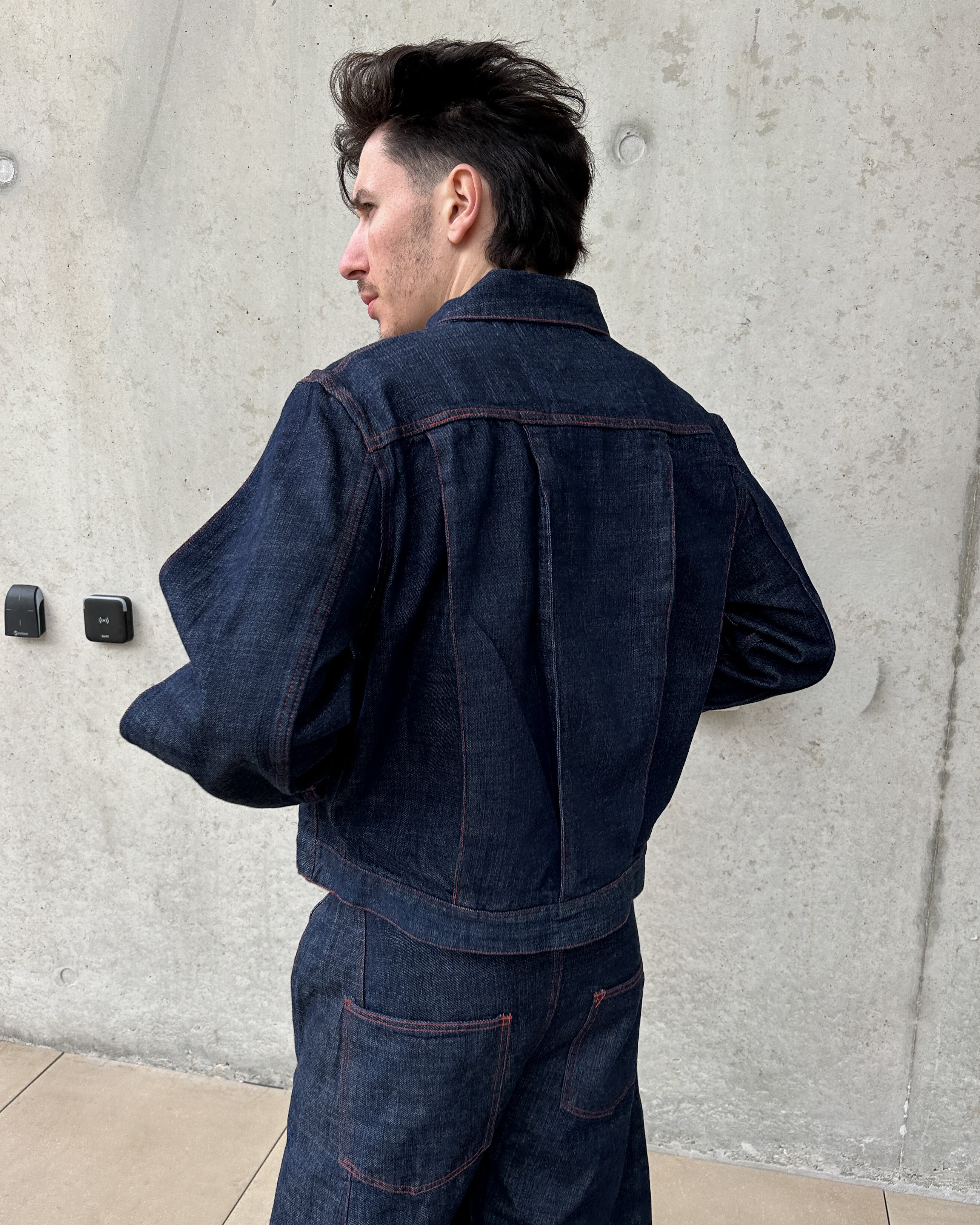 FOLD DENIM JACKET