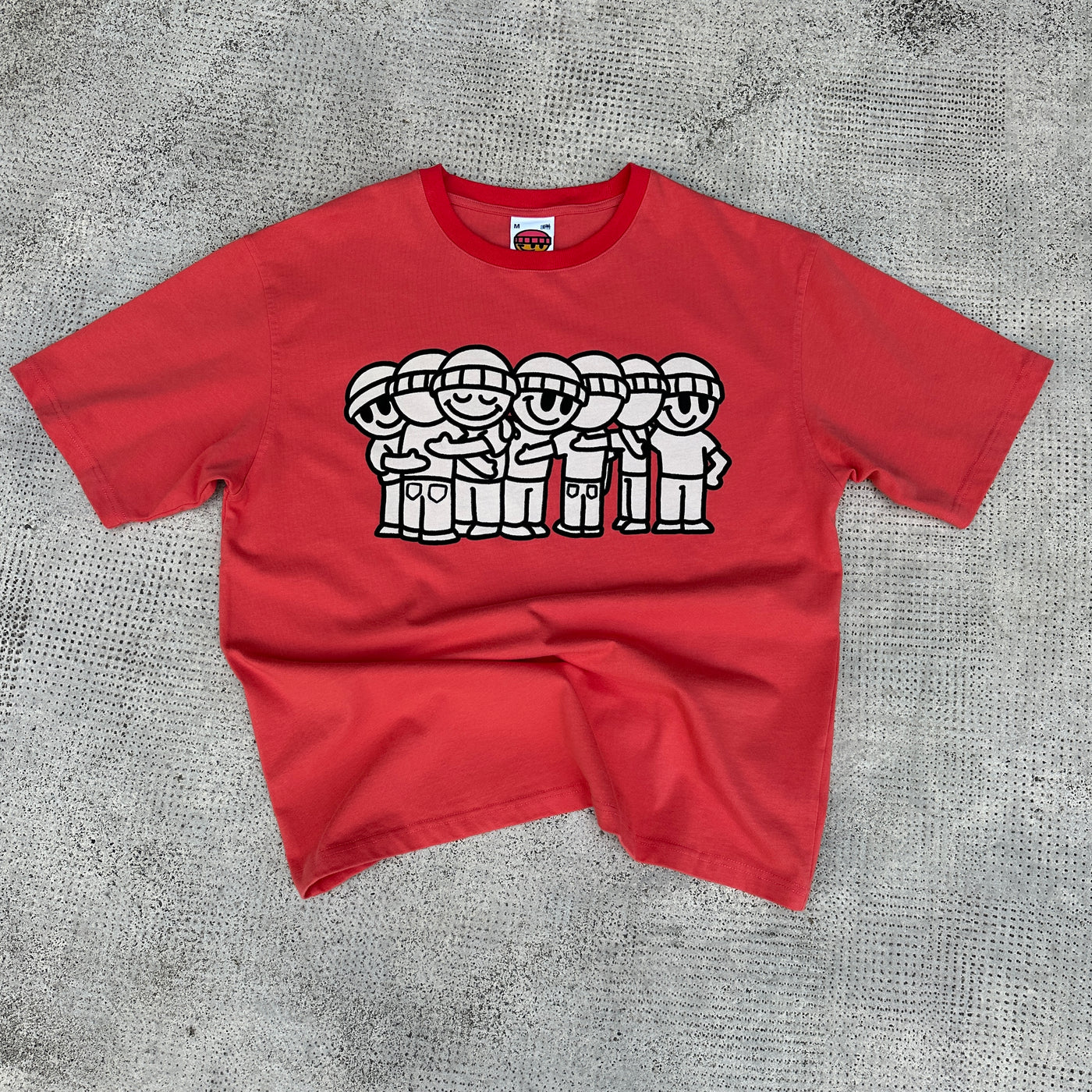 The big hug Wilfried Red tee