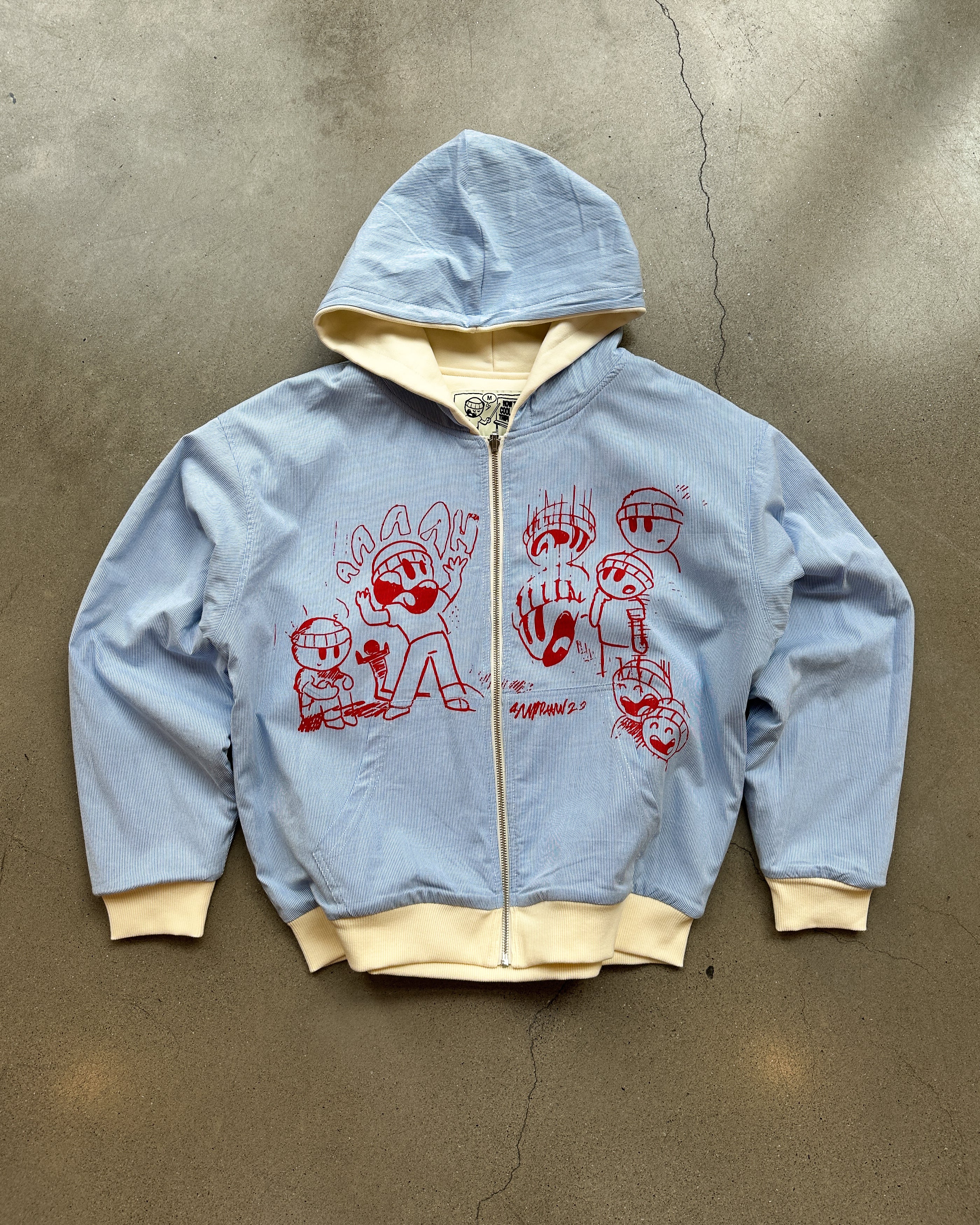 Stripped Reversible Zip (PRÉCOMMANDES)