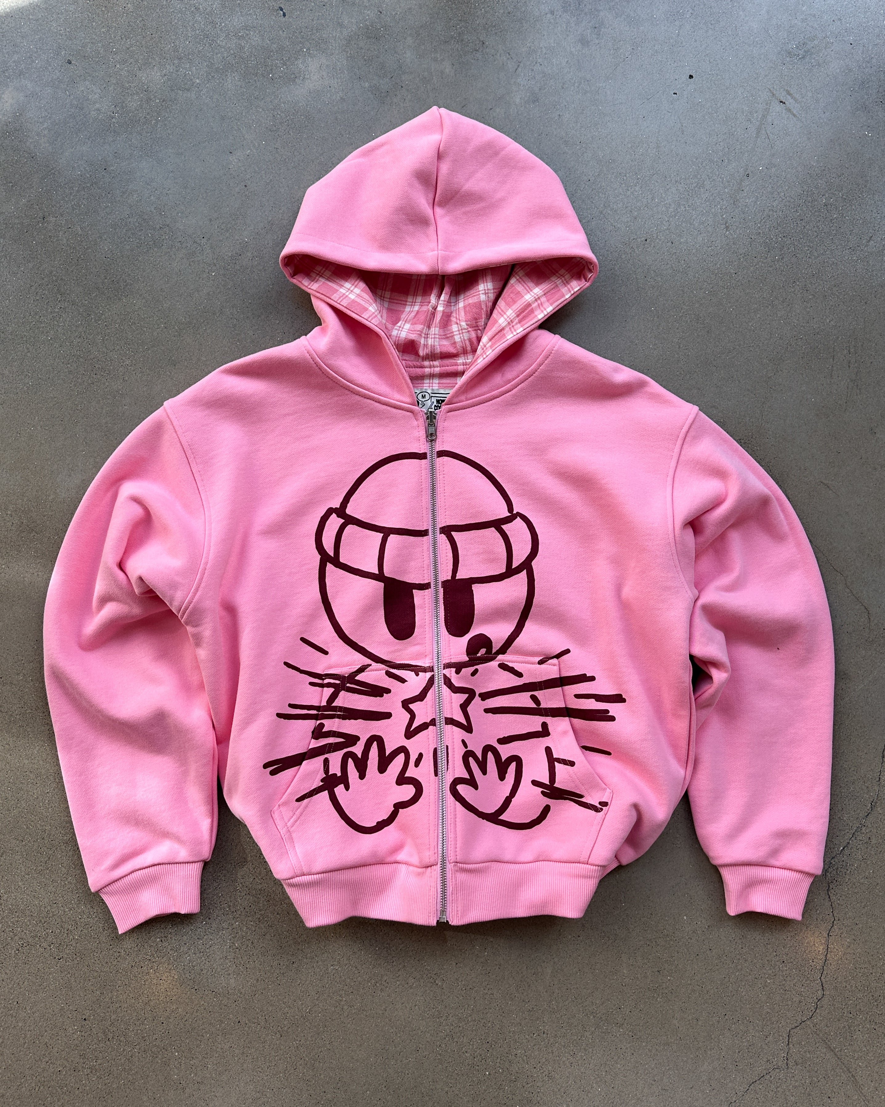 Pink Reversible Zip (PRÉCOMMANDES)