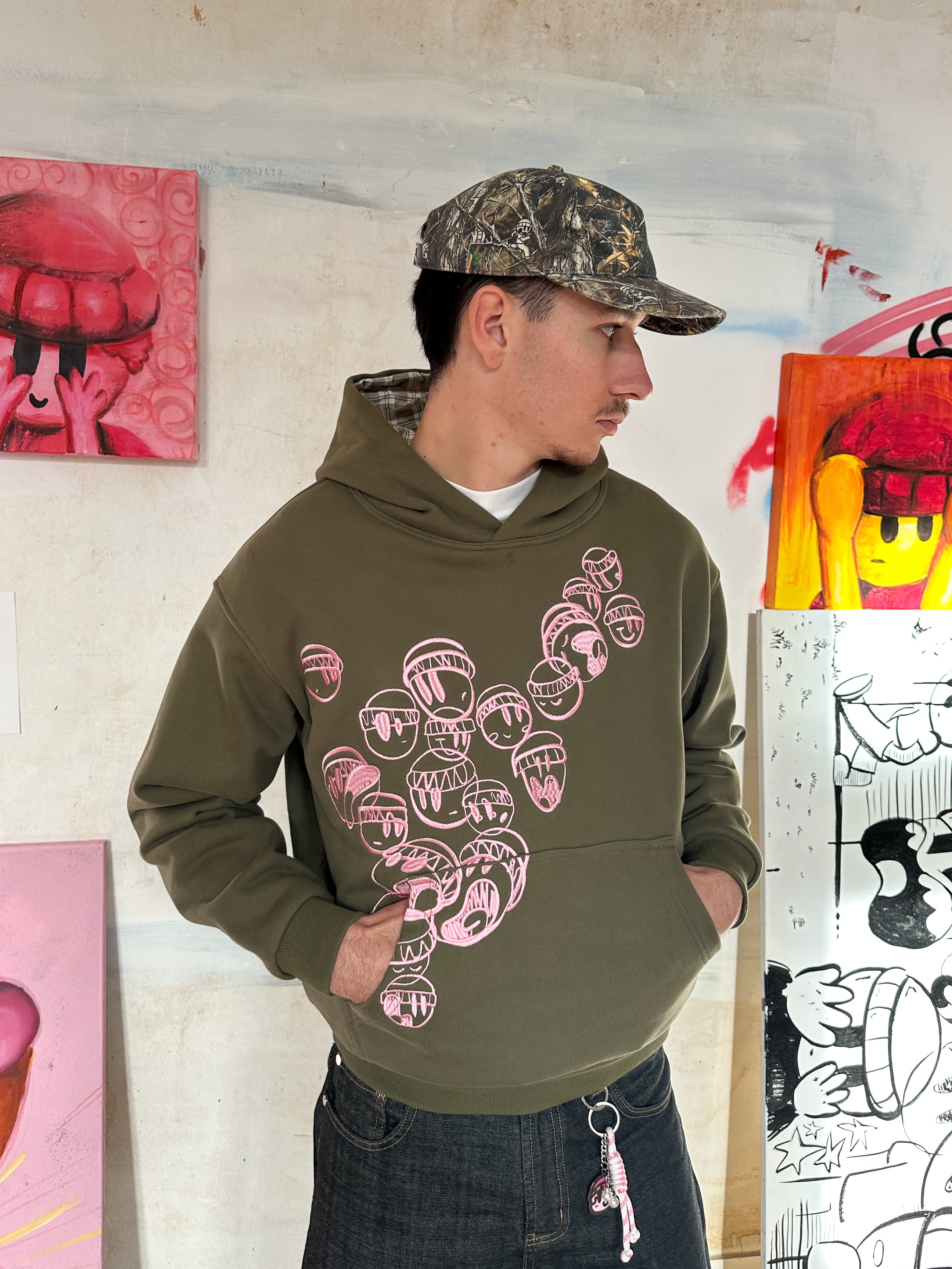 Hong kong Green Hoodie (PRÉCOMMANDES)