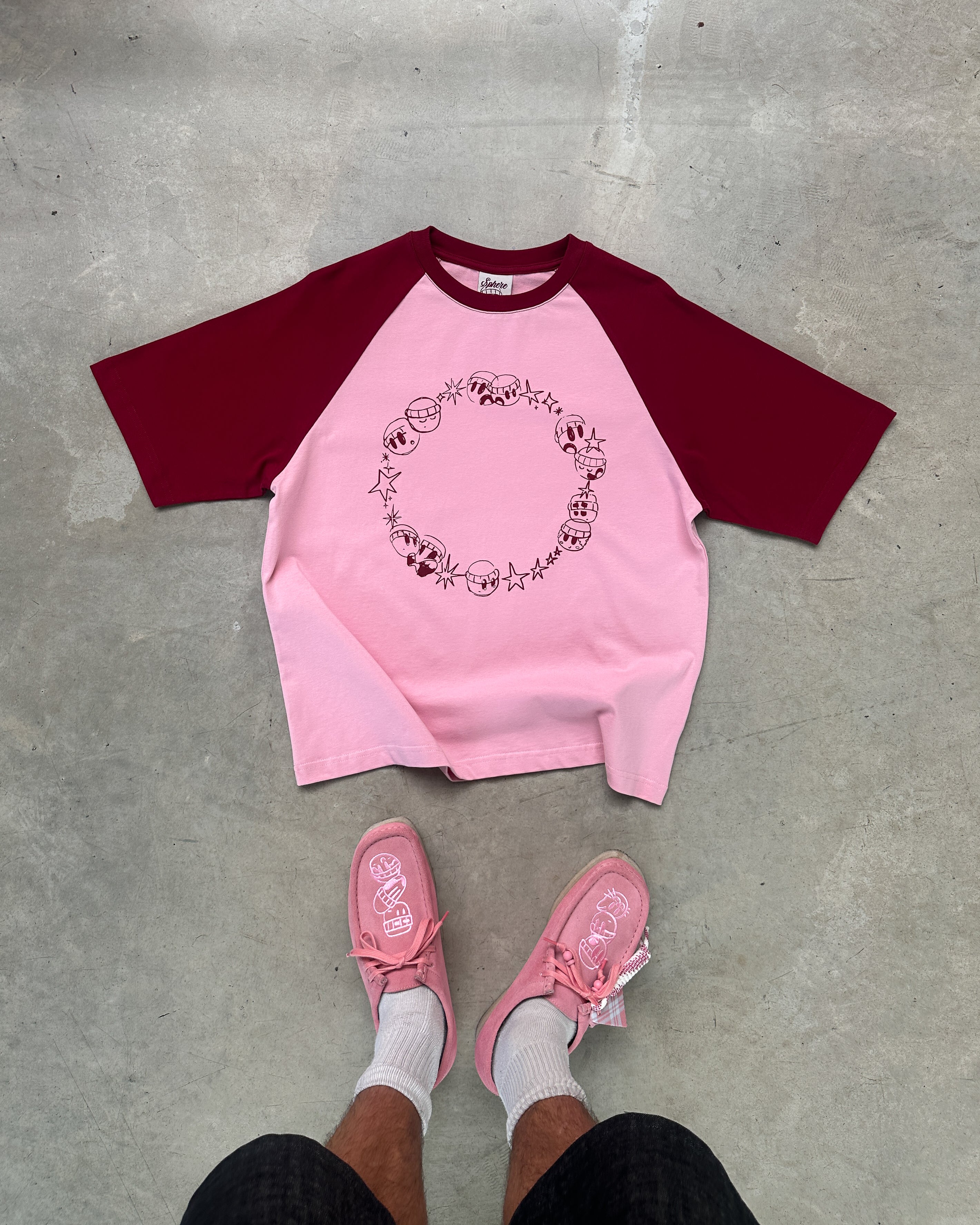 Circle Raglan Tee