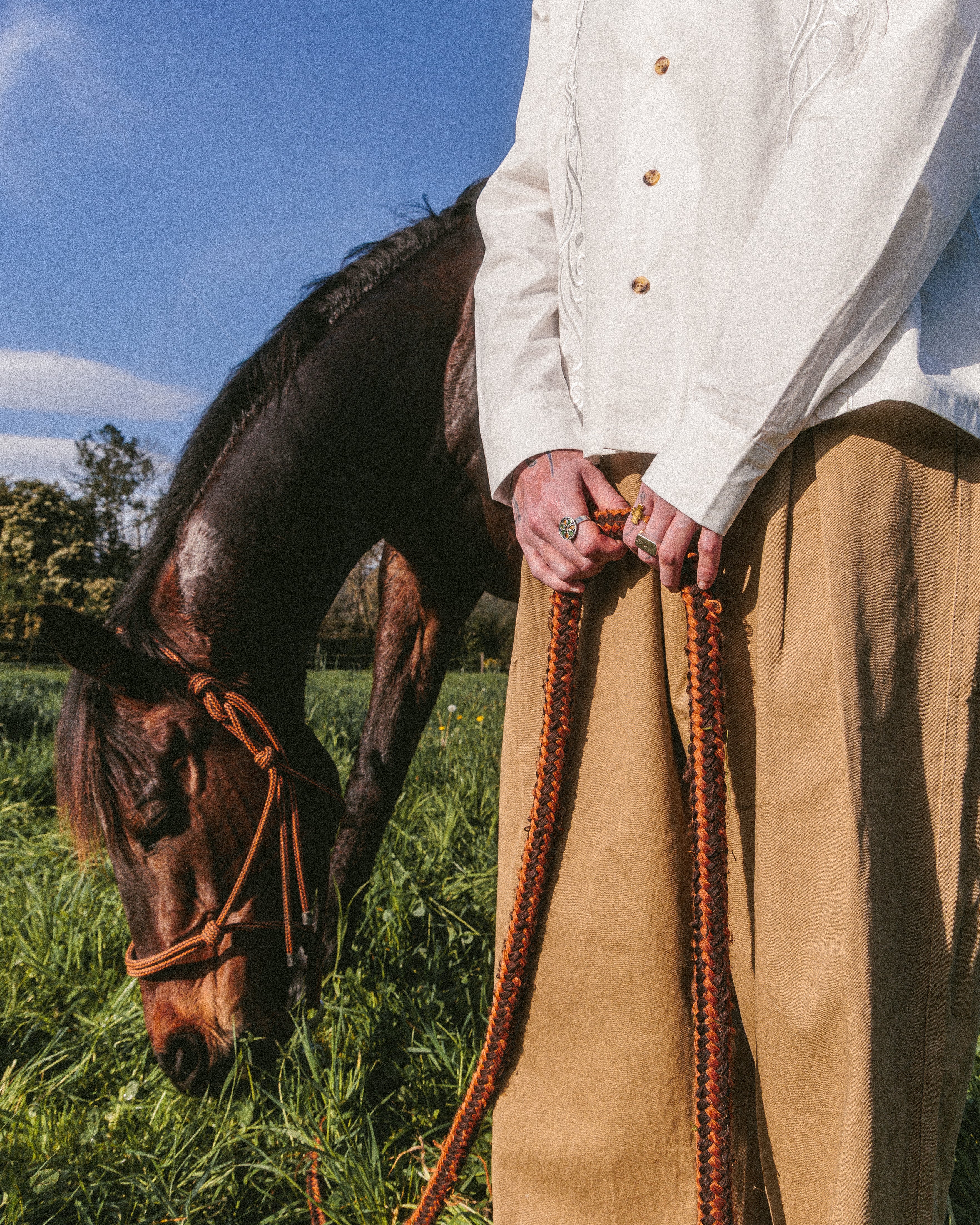 Pleated Pant