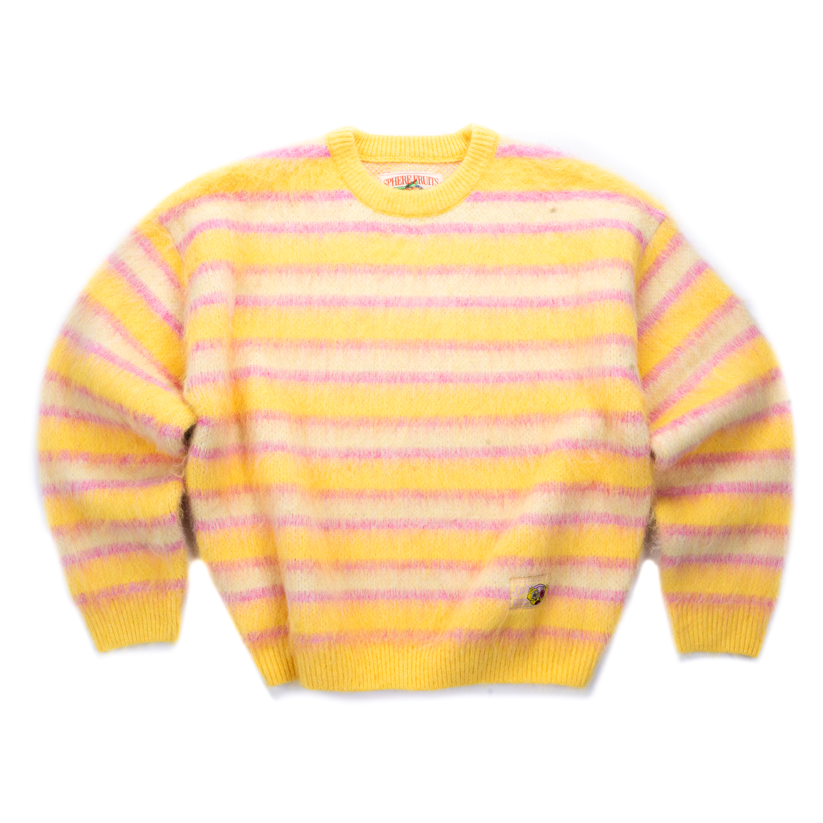 Citrus Fruit Mohair Sweater