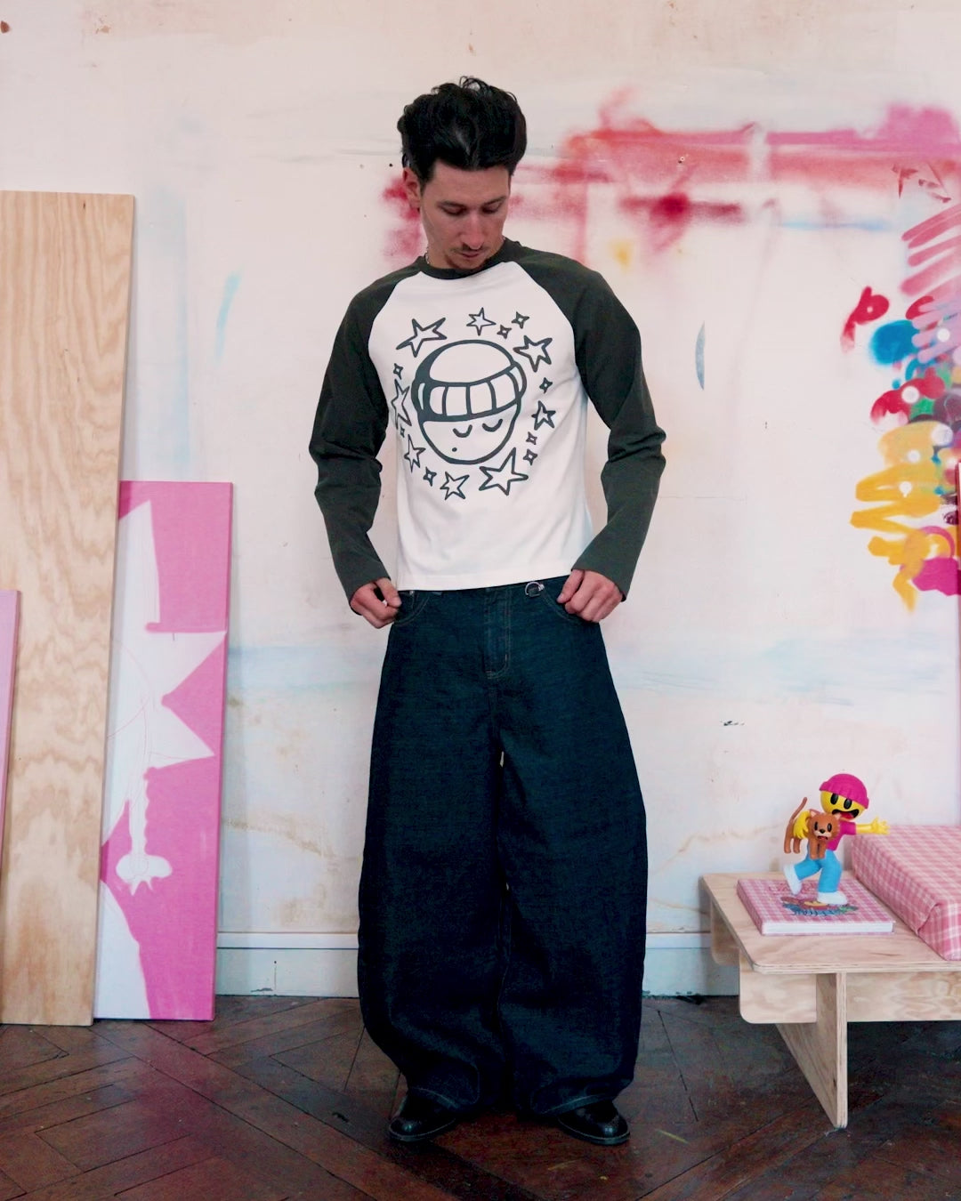 Stars Raglan Longsleeve